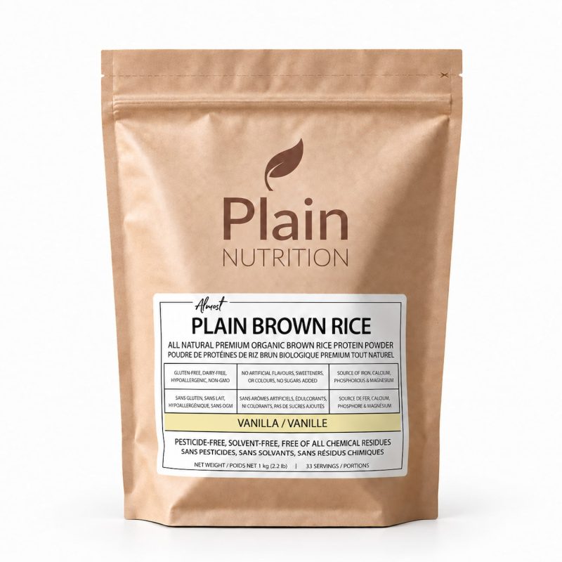 Almost Plain Brown Rice (Vanilla)