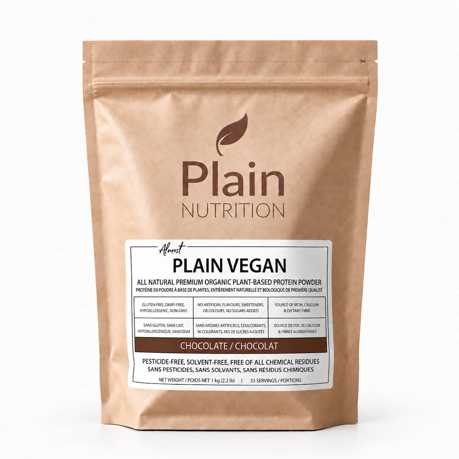 Almost Plain Vegan (Chocolate)