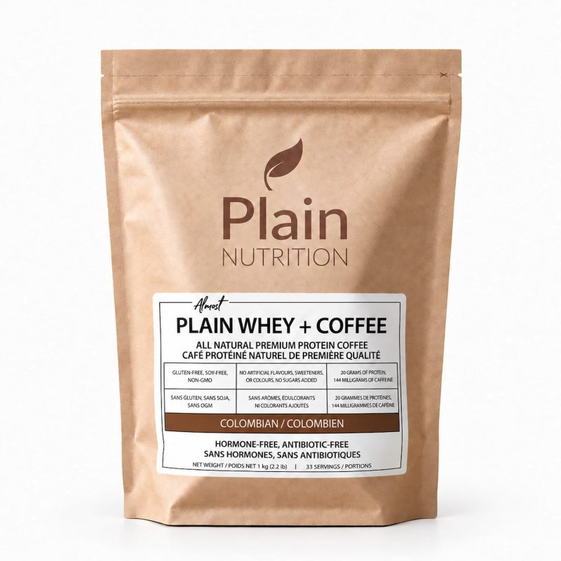 Almost Plain Whey + Coffee (Colombian)