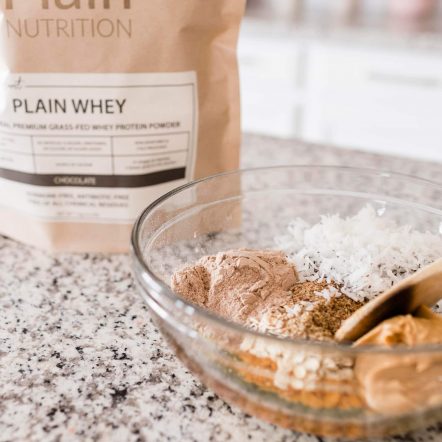 Making Chocolate Protein Balls