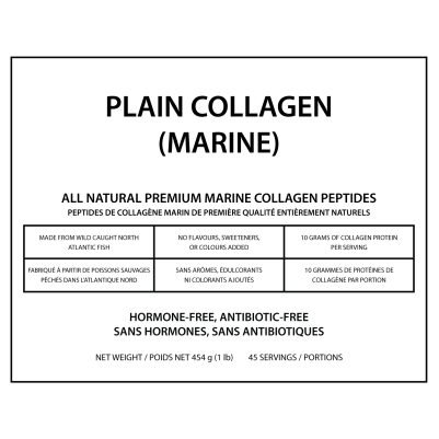 Plain Collagen (Marine) (front label)