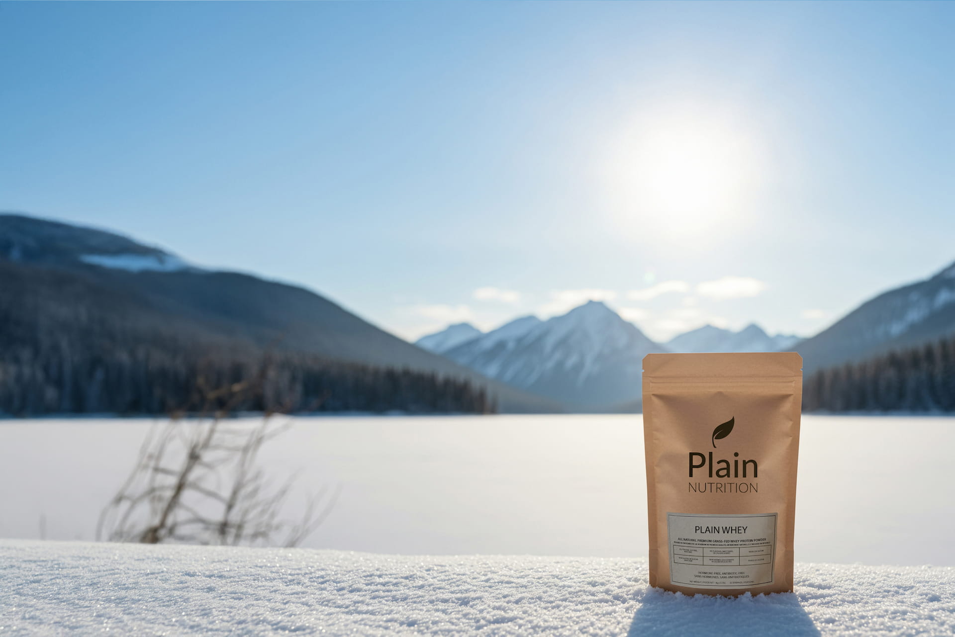 Plain Nutrition Biodegradable Packaging