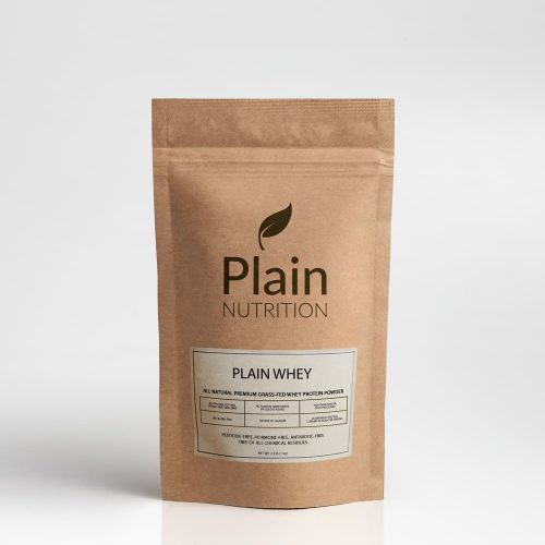 Plain Grass-Fed Whey Protein Powder